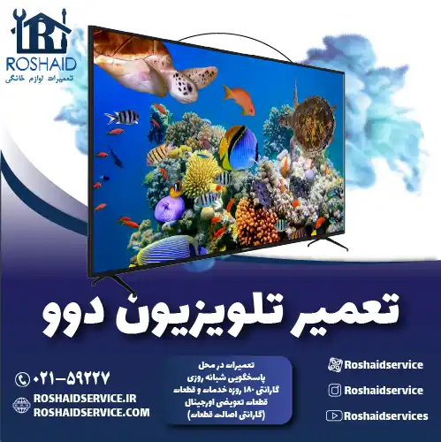 تعمیر تلویزیون دوو روشاید سرویس